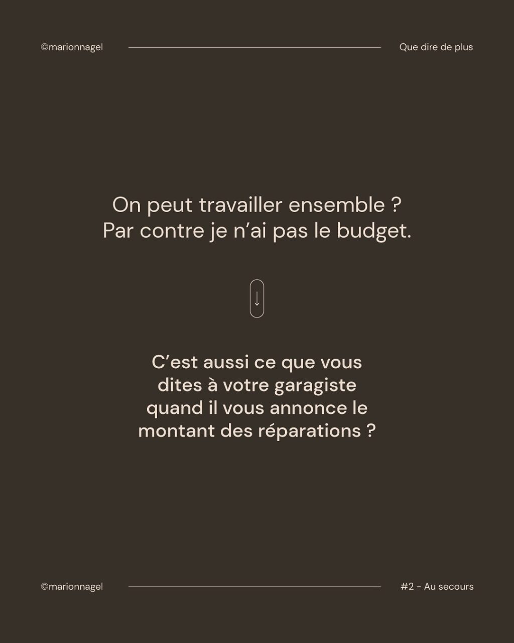 Instagram post from marionnagel. This post is in position 2.